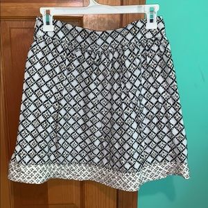 Loft Patterned Skirt